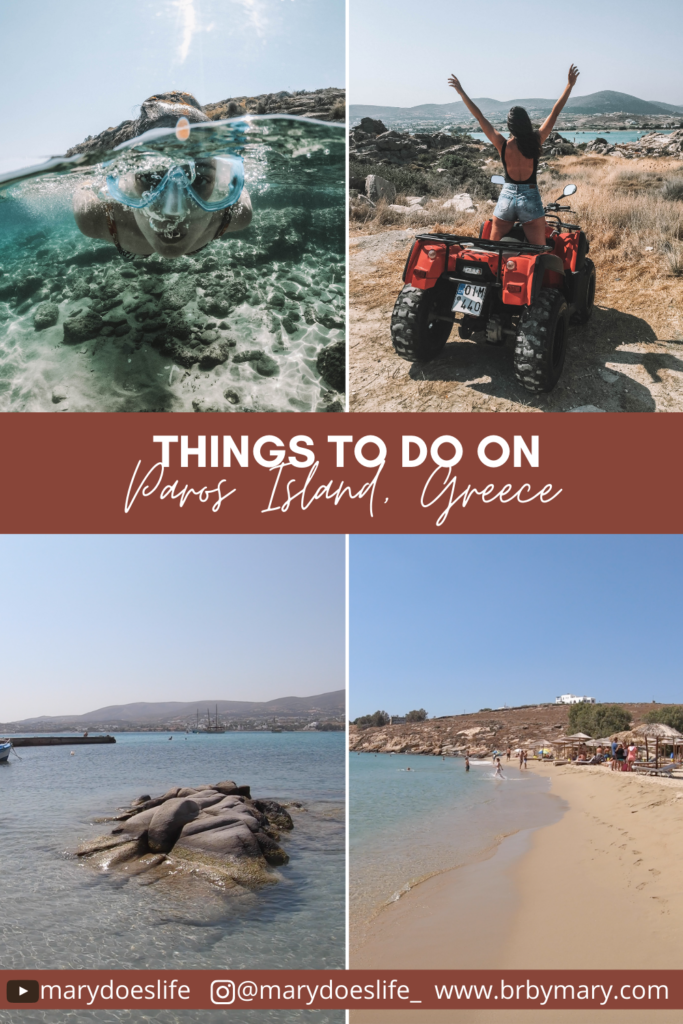 things to do in paros island