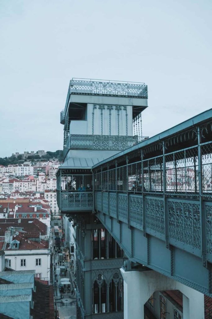 Santa Justa Lift, highlight of 4 days in Lisbon 26