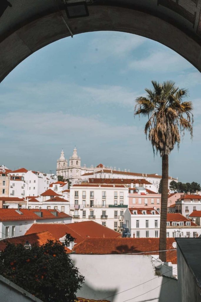 View on Vicente da Fora in Lisbon itinerary