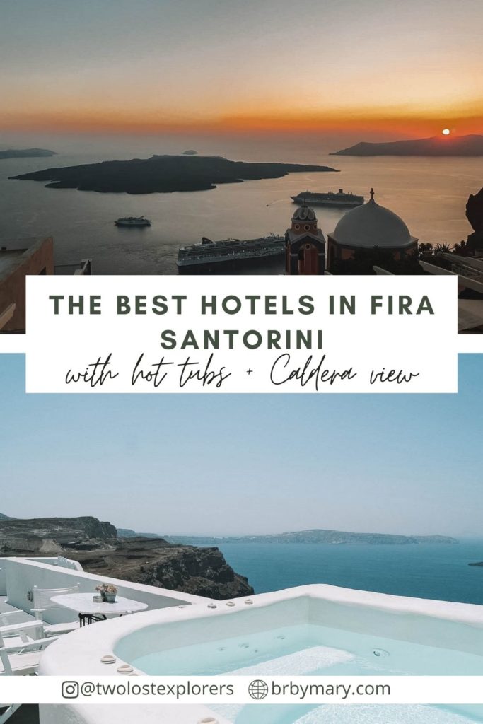 best hotels in Fira Santorini