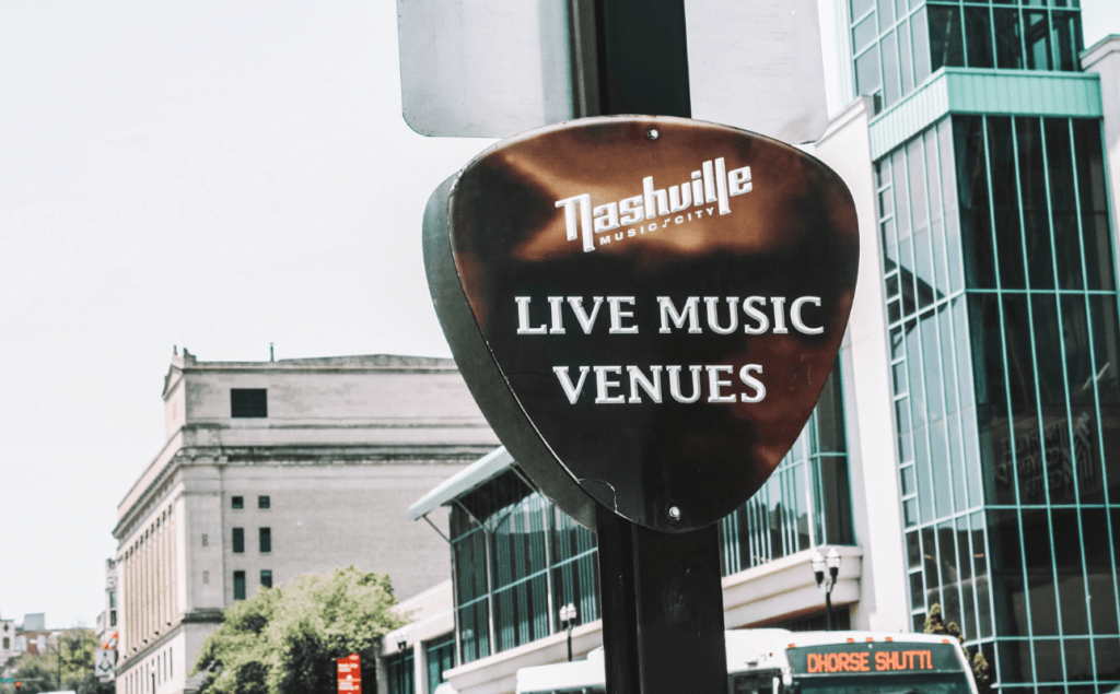 Nashville, country music cities