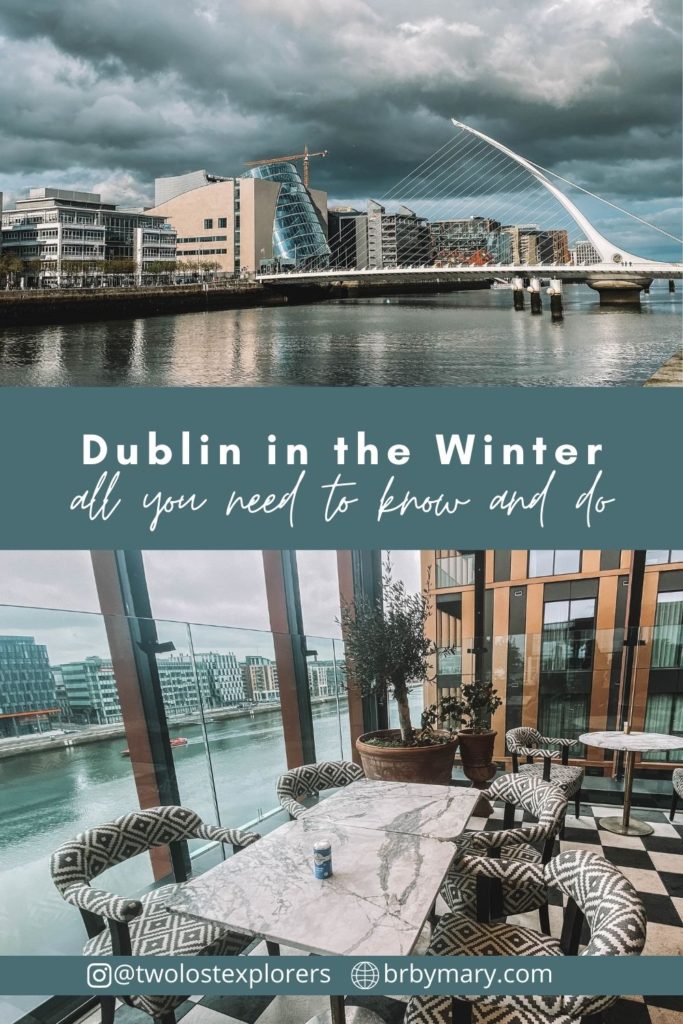 Dublin in the winter