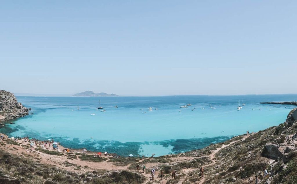 Favignana, one of the best beach destinations in europe