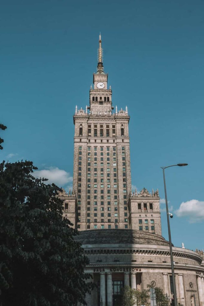 3 days in Warsaw Palace of Culture and Science
