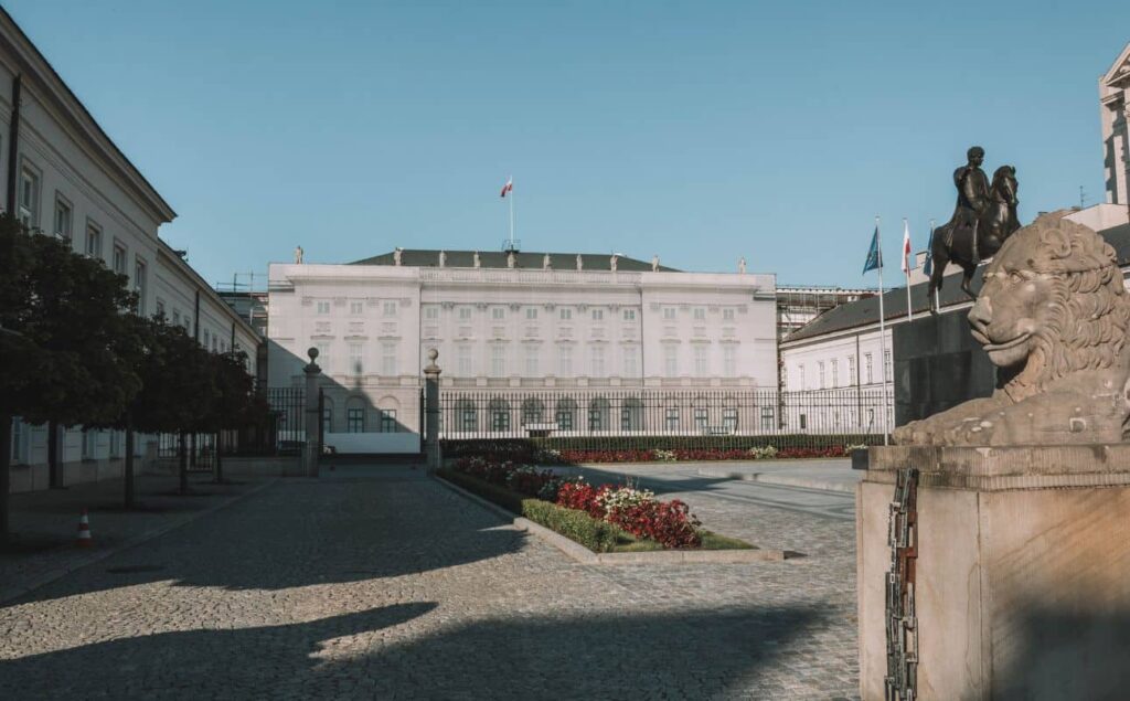 4 days in Warsaw Presidential Palace visit