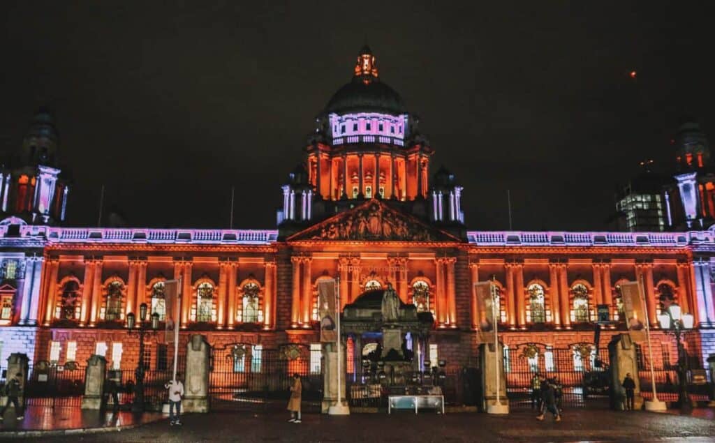 Dublin vs Belfast City Hall