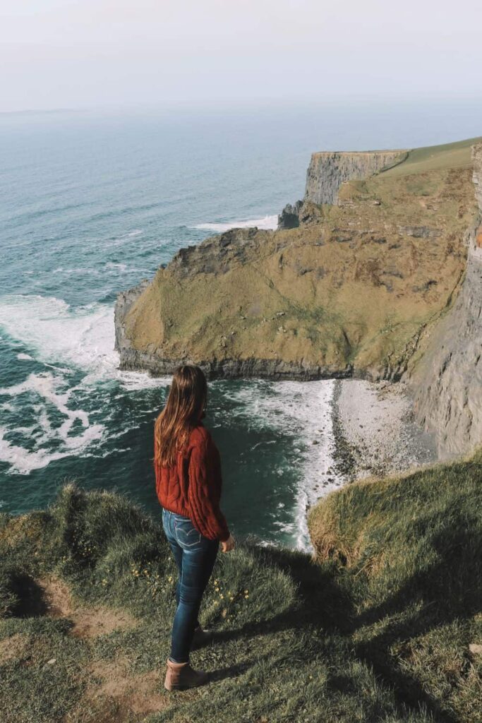 cliffs of moher during spring in Ireland