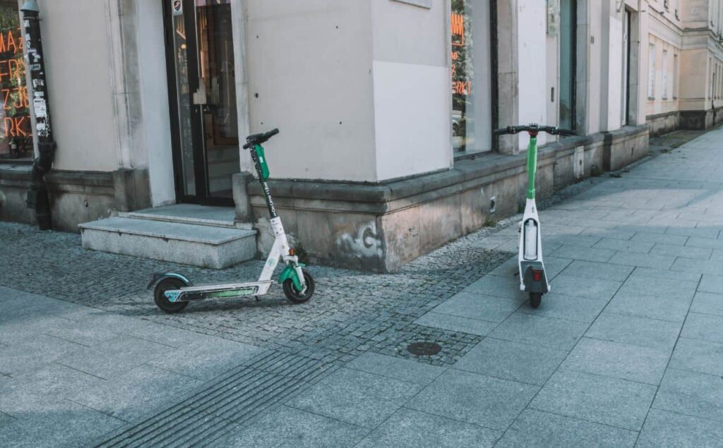 electric scooters in Warsaw