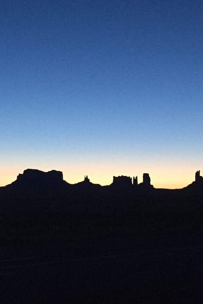 Monument Valley on Day 1 of your USA West Coast itinerary 2 week