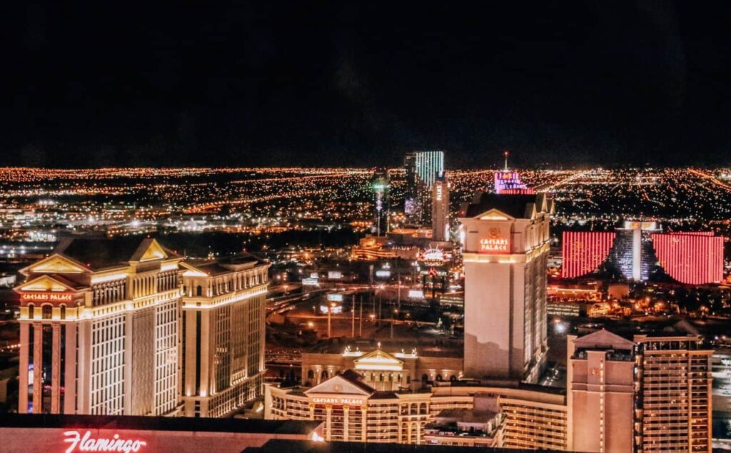 Incredible view from Las Vegas High Roller
