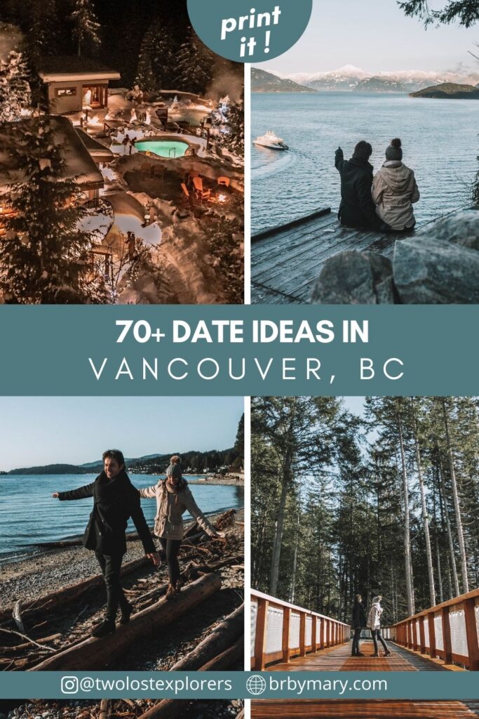 70+ Vancouver date ideas