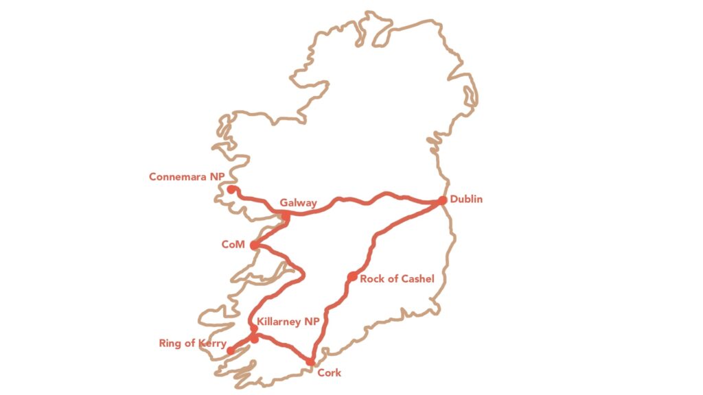 8 days in Ireland Itinerary 1