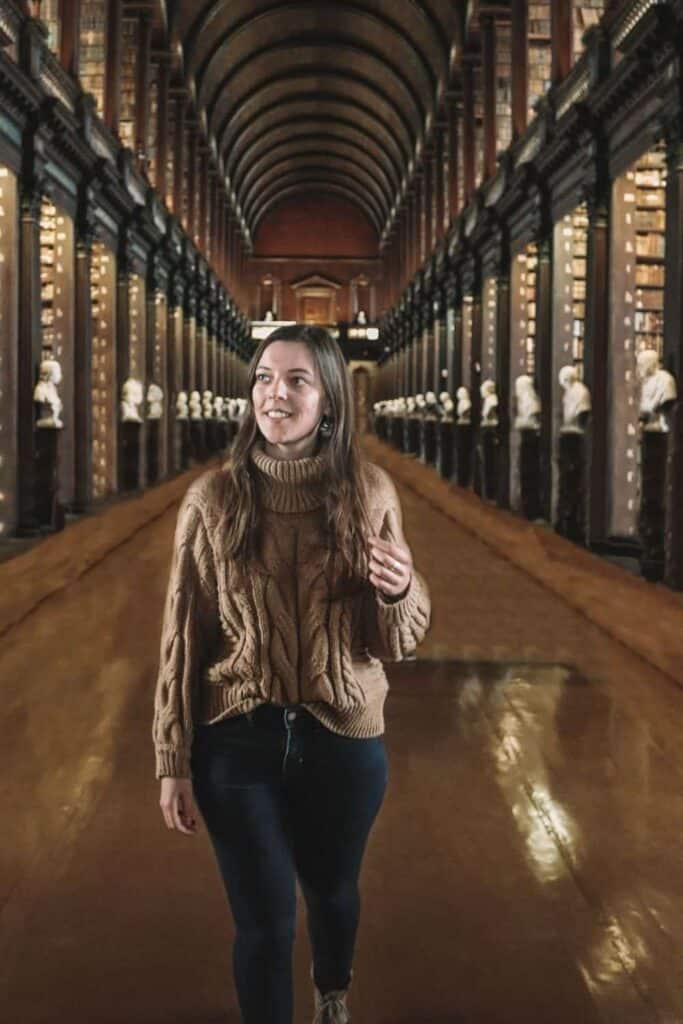 Book of Kells Old Library in Trinity College