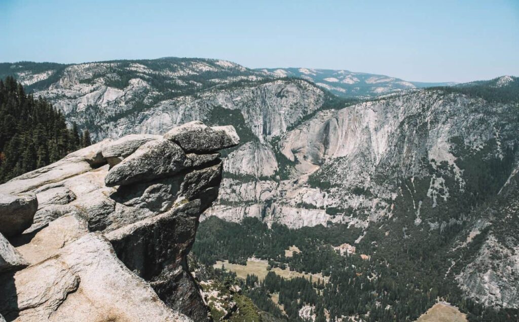 One of the best views on your 2 days in Yosemite National Park