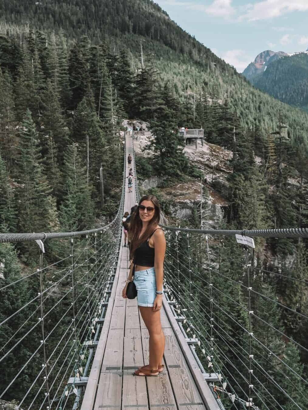 Squamish suspension bridge