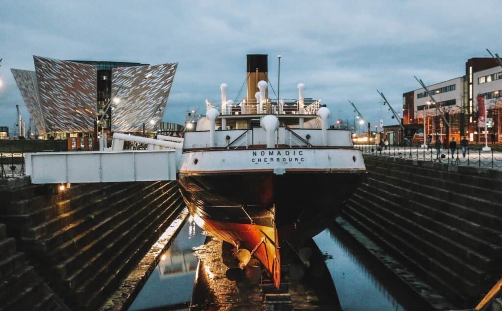 Titanic Museum in Belfast, a visit not to miss on your 8 day tour of ireland