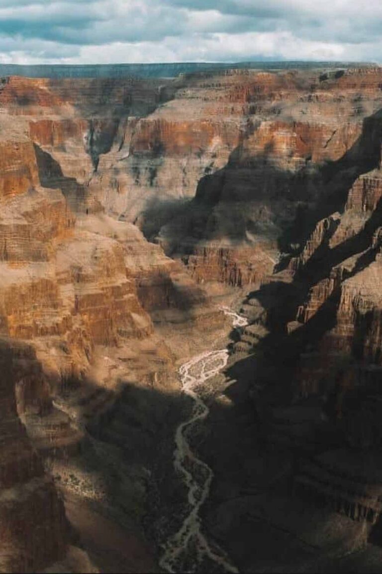 Aerial view on the Grand Canyon for helicopter