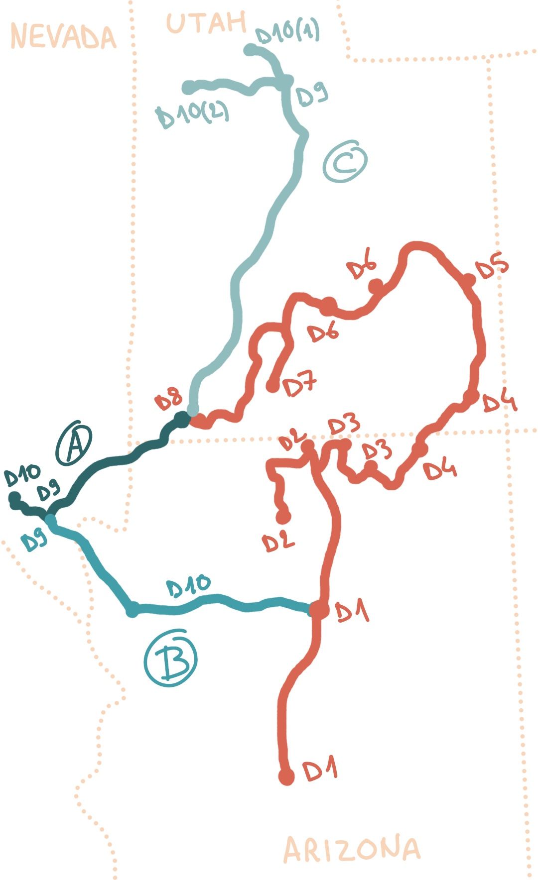 The Ultimate 4 Arizona to Utah Road Trip itineraries For Epic ...