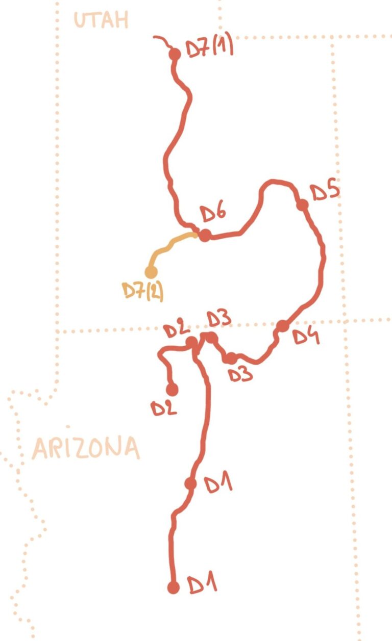 7 day arizona utah road trip