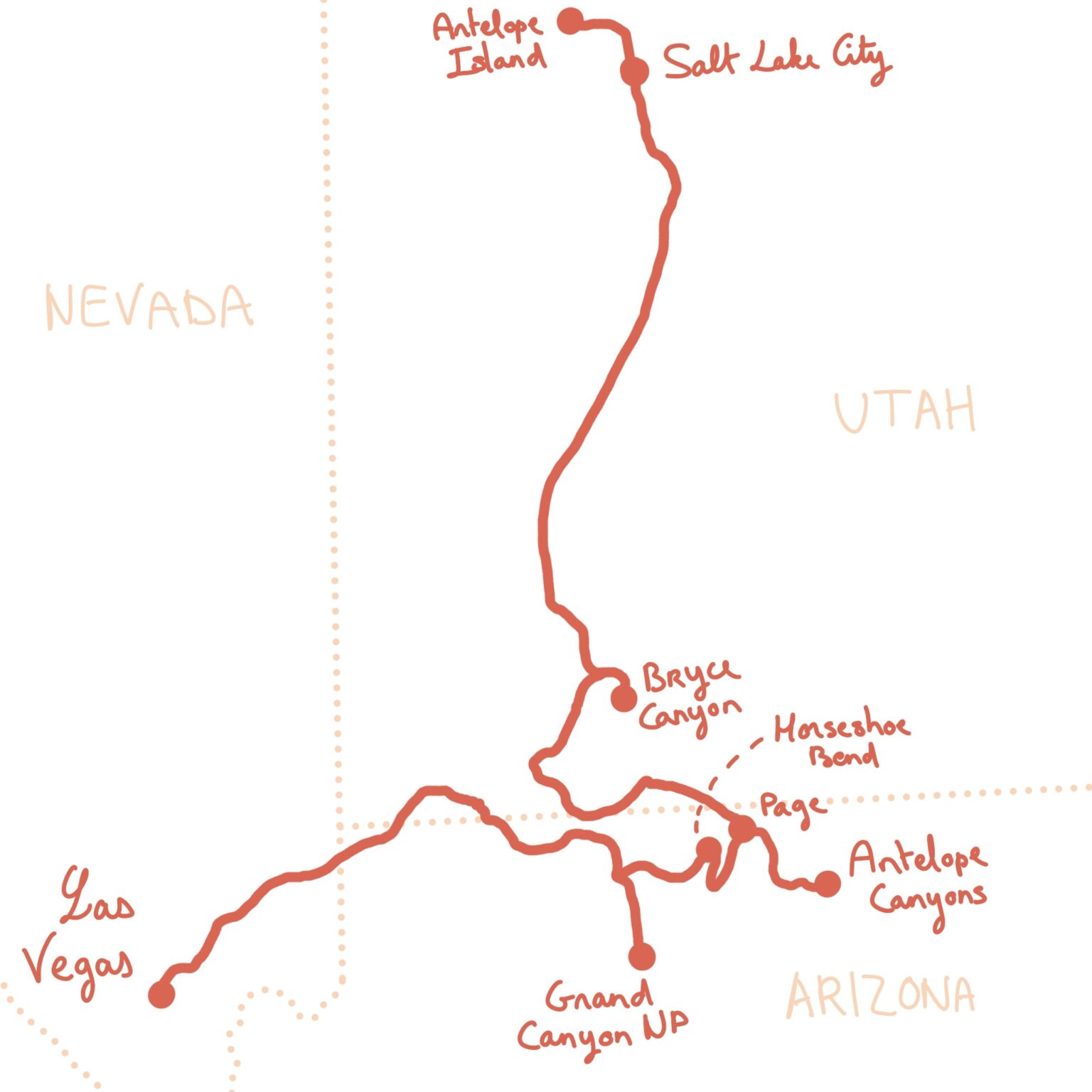 The Ultimate 4 Arizona to Utah Road Trip itineraries For Epic ...