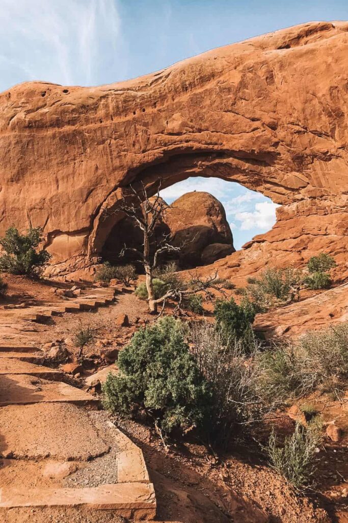 Double Arch at Arch National Park