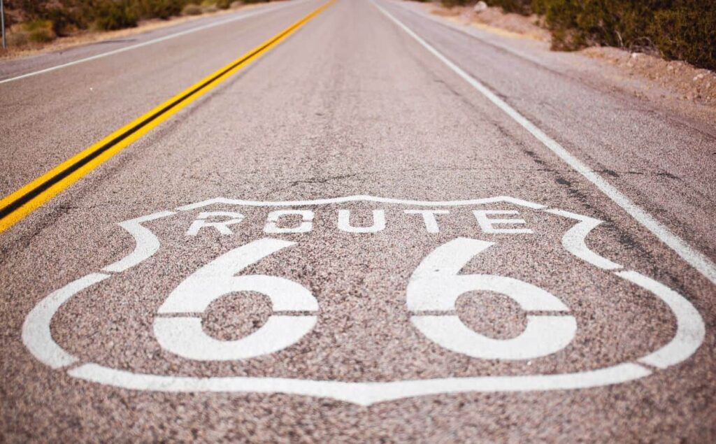 Route 66 to finish your Utah and Arizona road trip