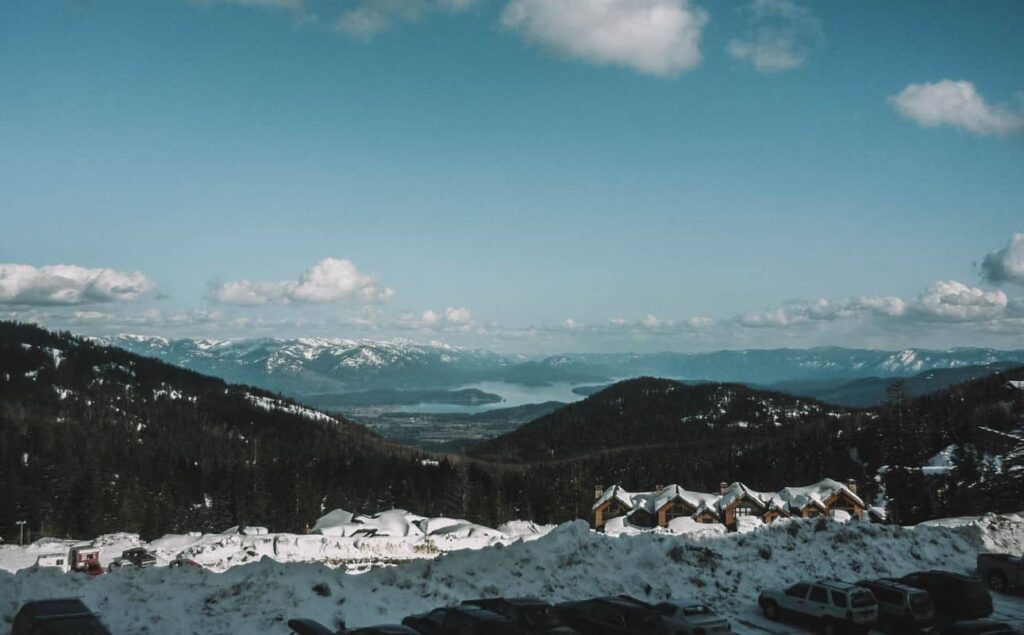 View from Schweitzer Mountain ID