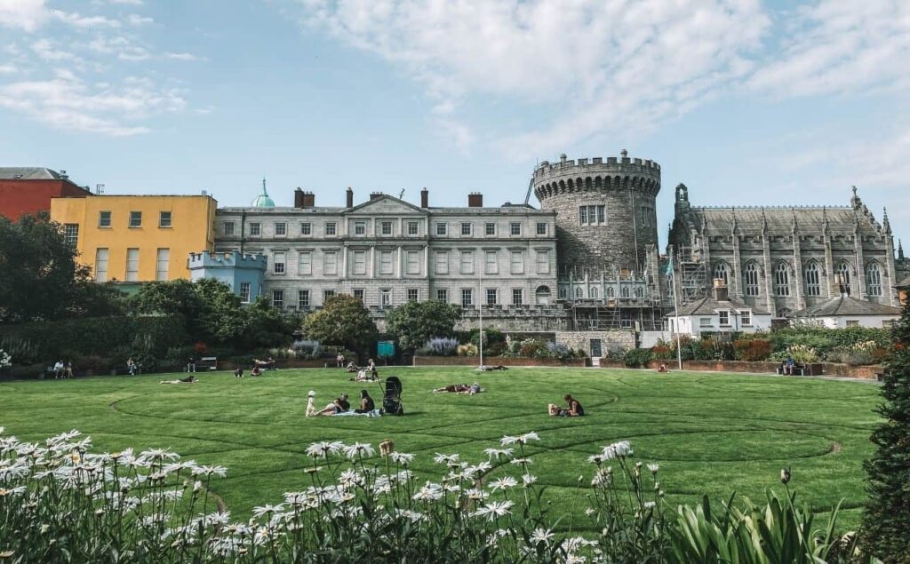 Dublin Castle, one of the best visits when living in Dublin