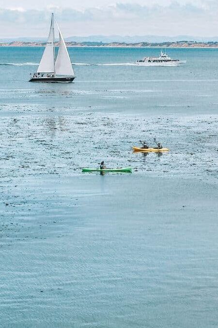 Kayaking with your partner in Santa Barbara