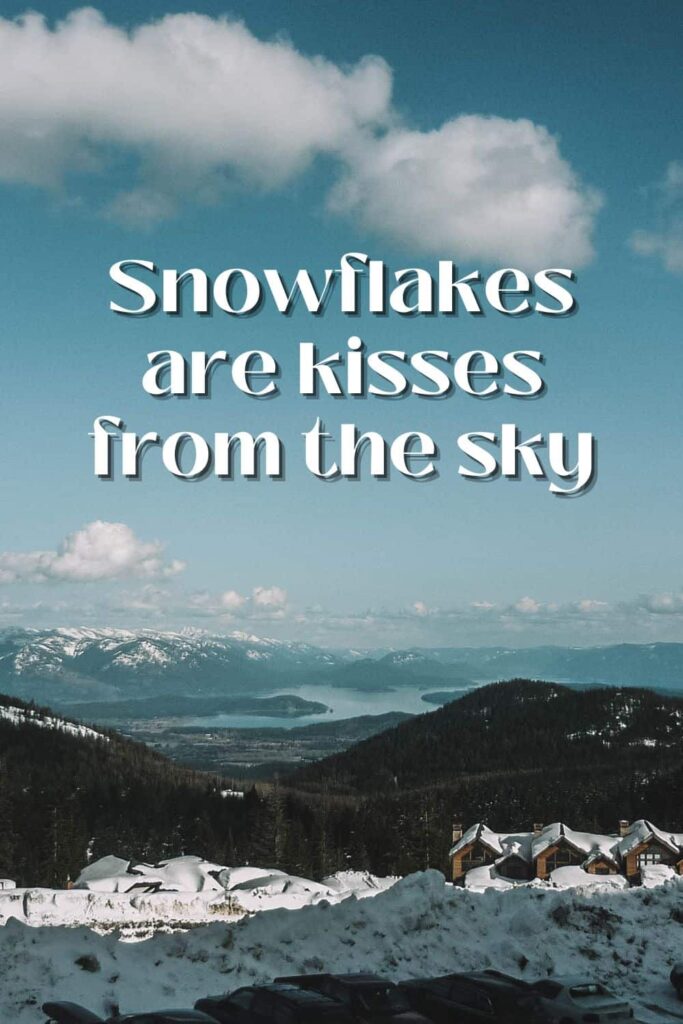 One of the romantic short nature captions for Instagram