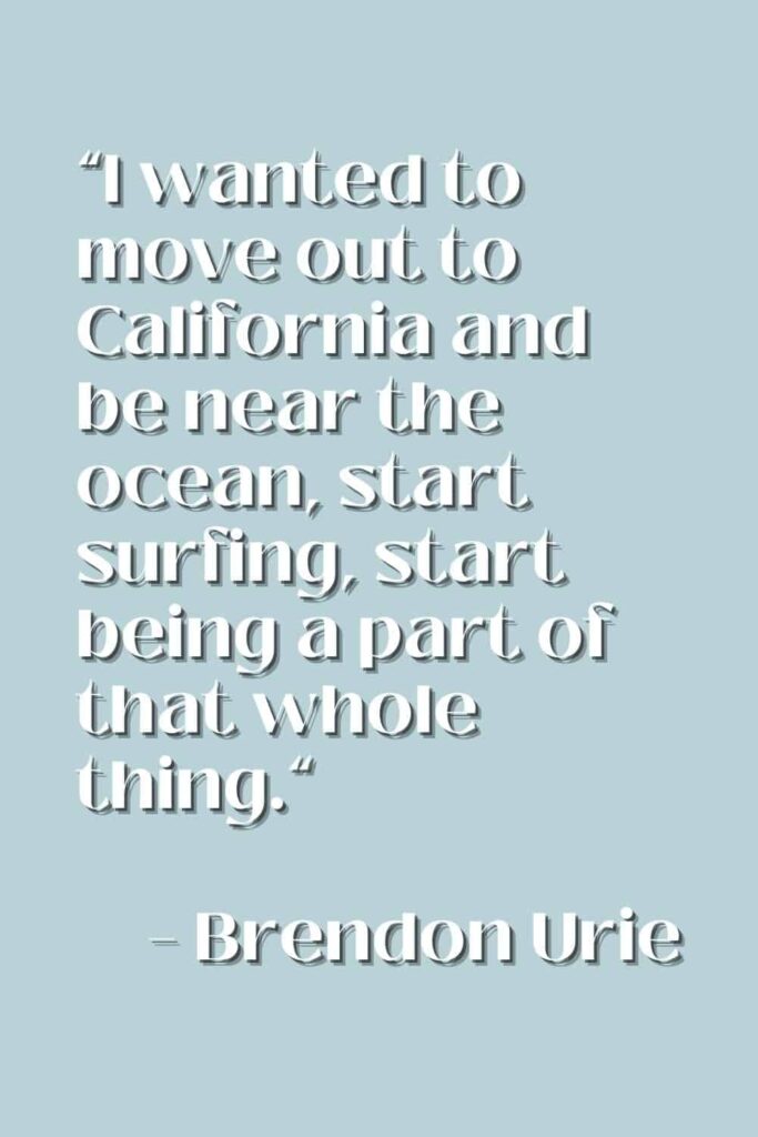 A famous California quote