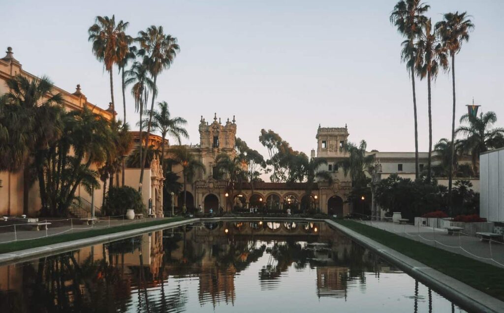 Balboa Park, a great place for eloping in California