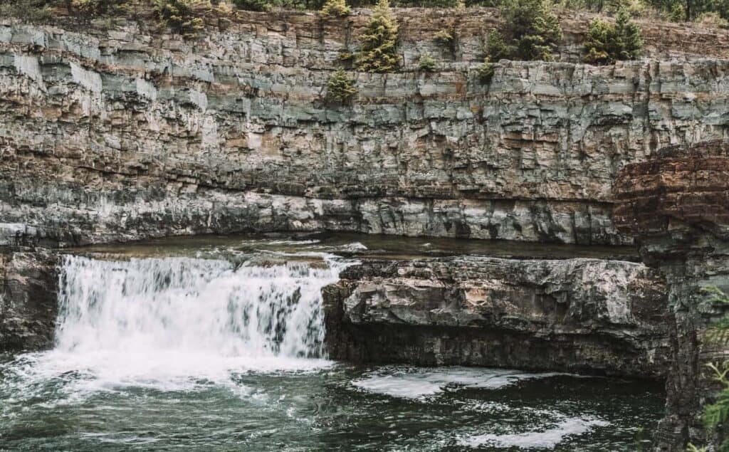 Kootenai Falls, One of the top places to elope in Montana