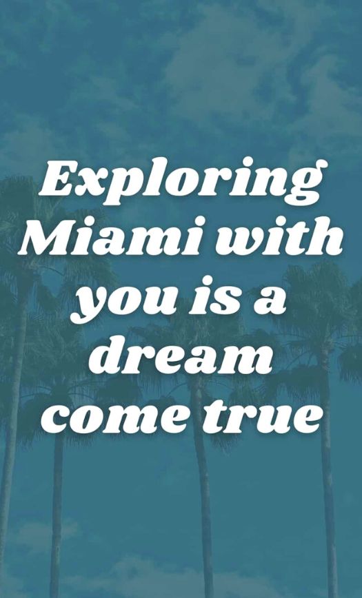Miami Instagram captions