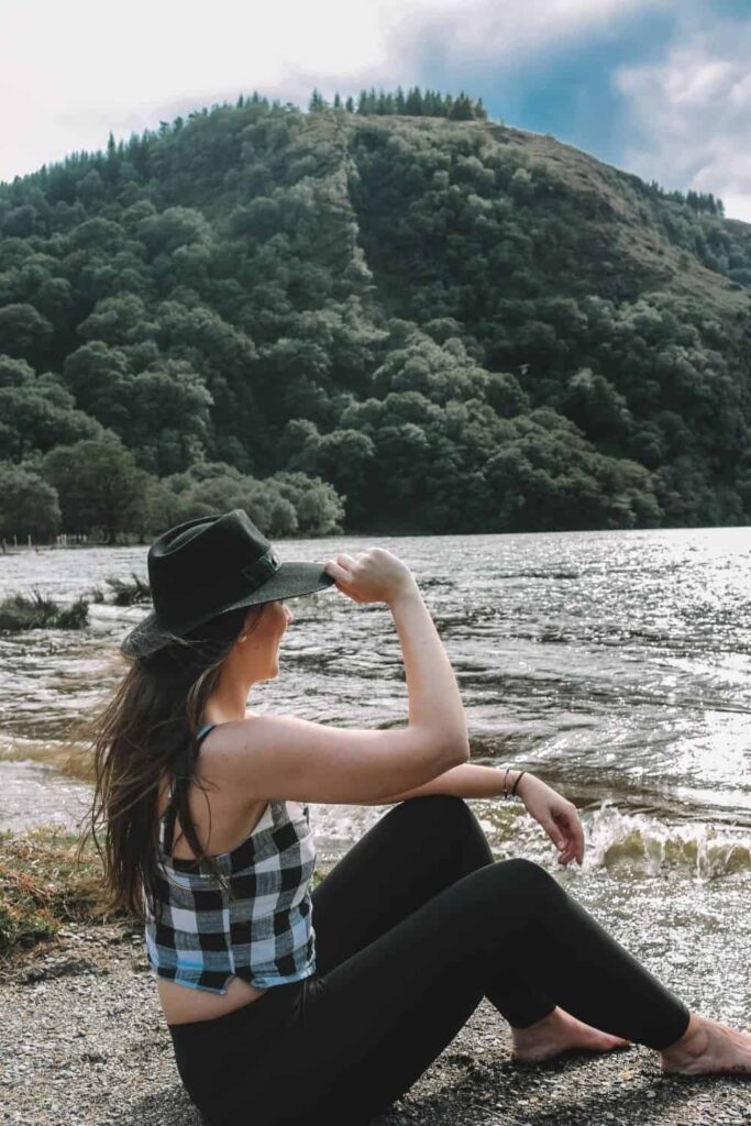 Upper Lake Beach in Wicklow during spring, one of the best places for eloping in Ireland