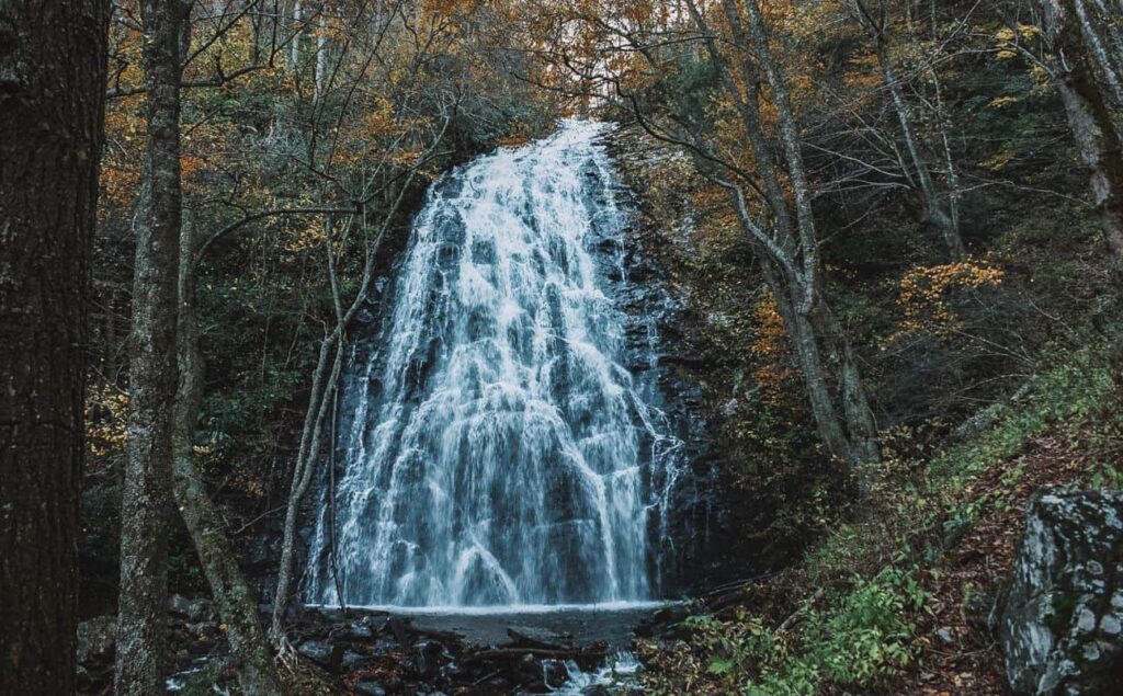 Blue Ridge Parkway waterfall