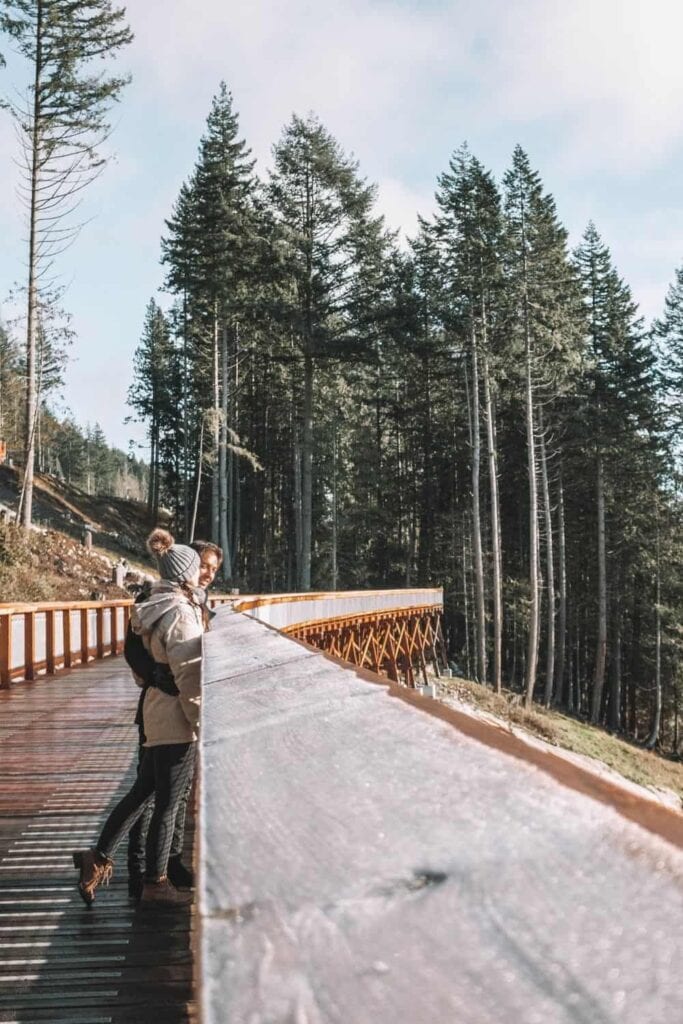 Eric and I at the Cypress Trestle Bridge