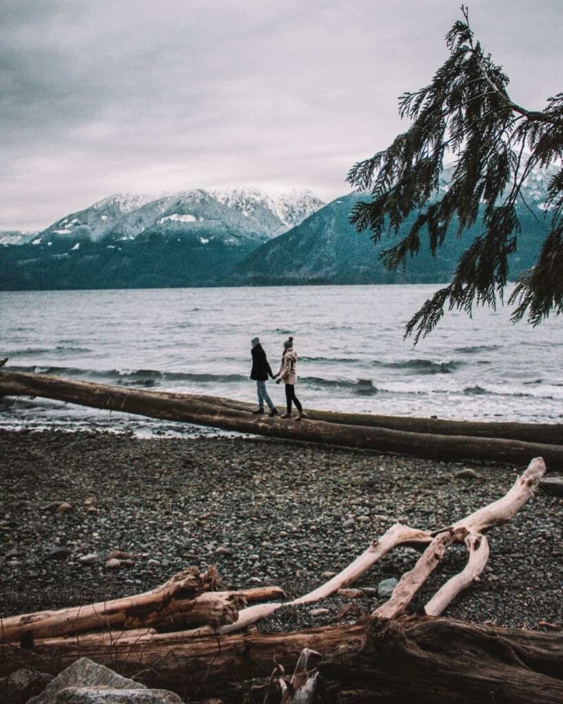 Eric and I in Porteau Cove