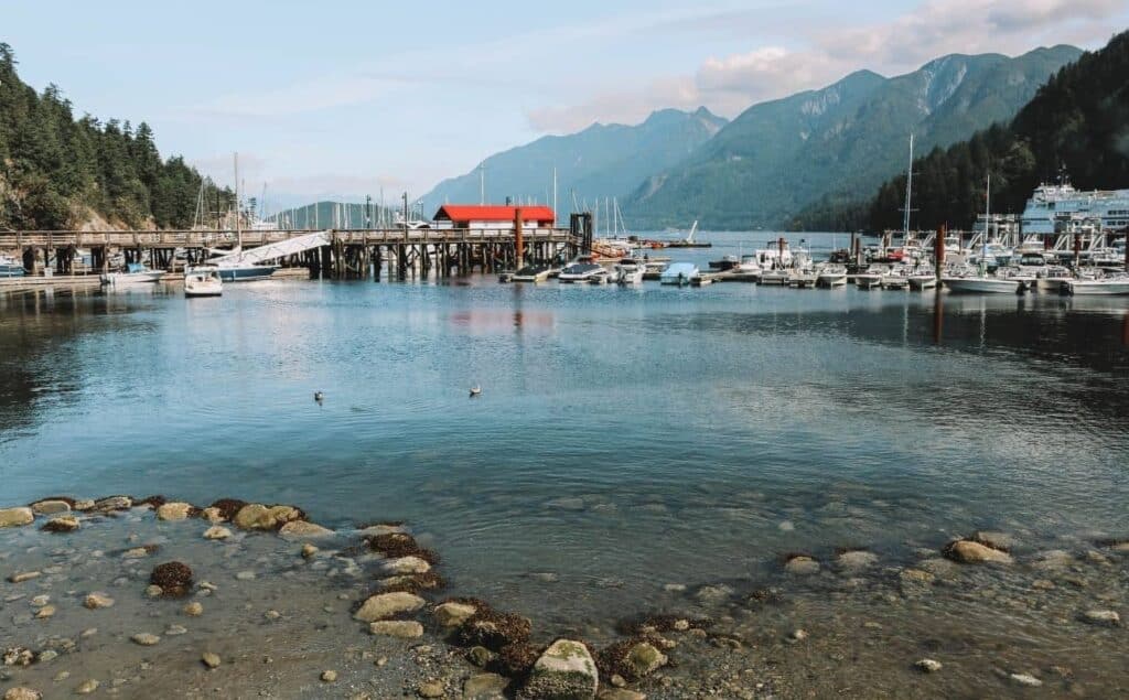 Horseshoe Bay beach, one our favourite beaches in West Vancouver
