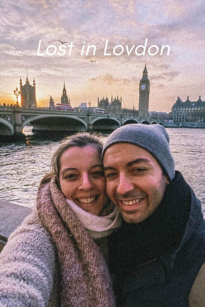One of the romantic London captions