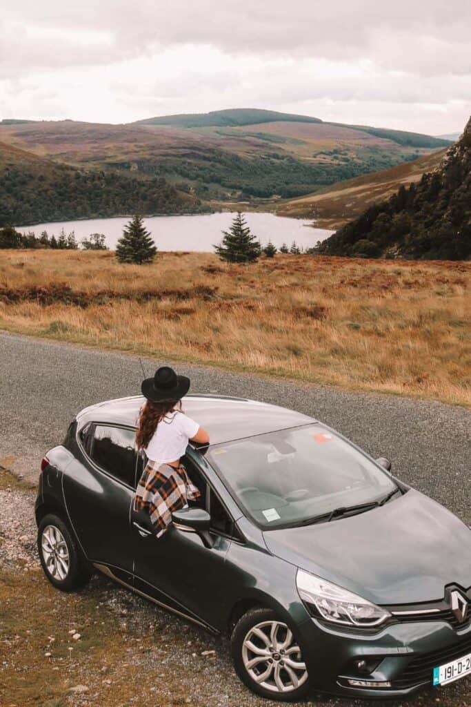 Us on a road trip in Ireland