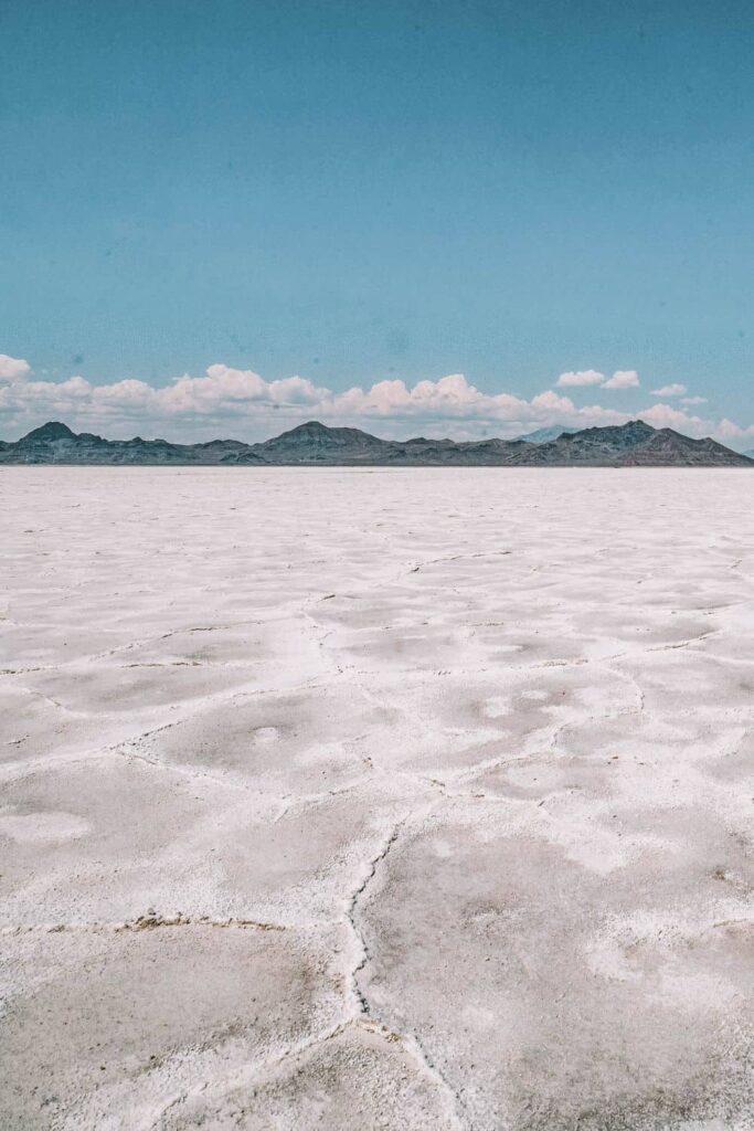 Bonneville Salt Flats, one of the best date ideas in Utah for a daytrip