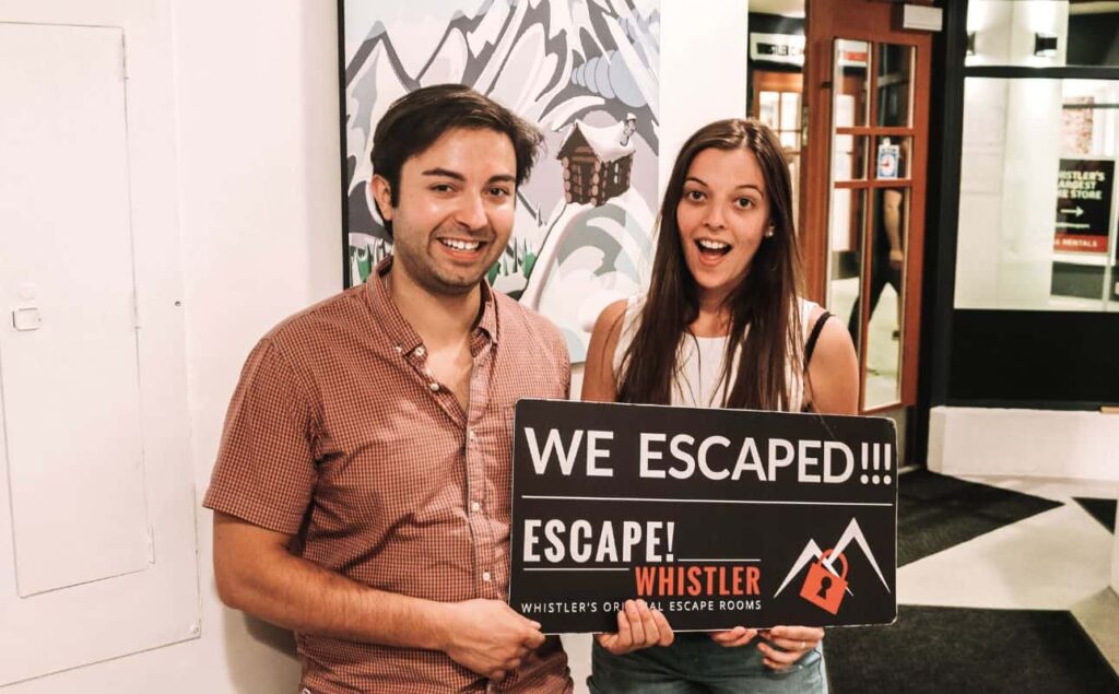 Us at an Escape Game together