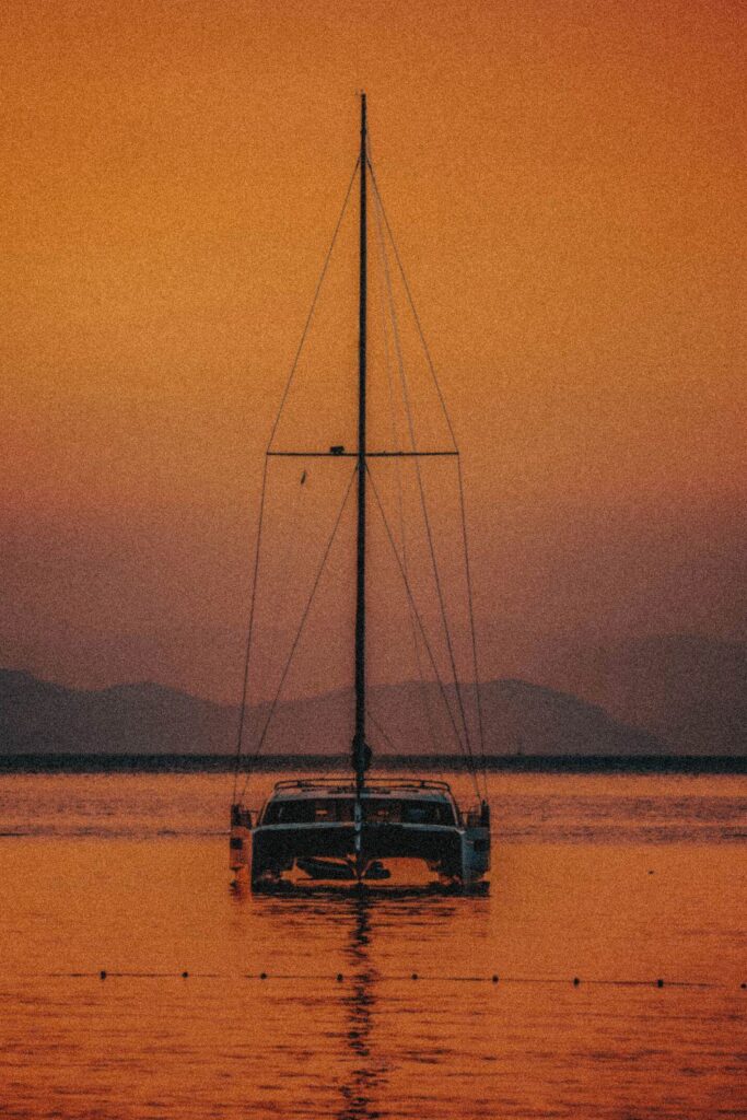 A catamaran cruise, one of the best Santa Barbara sunset cruise ideas