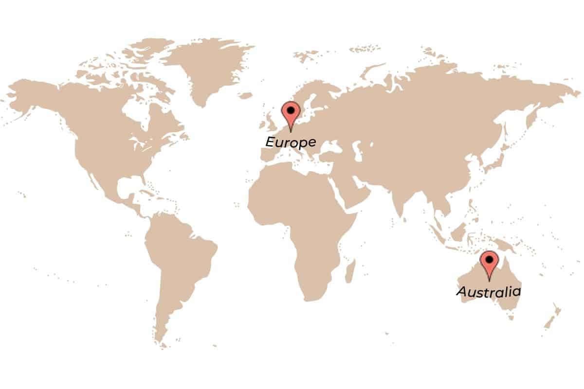 Is Australia In Eruope Europe Vs Australia Geographical Location 