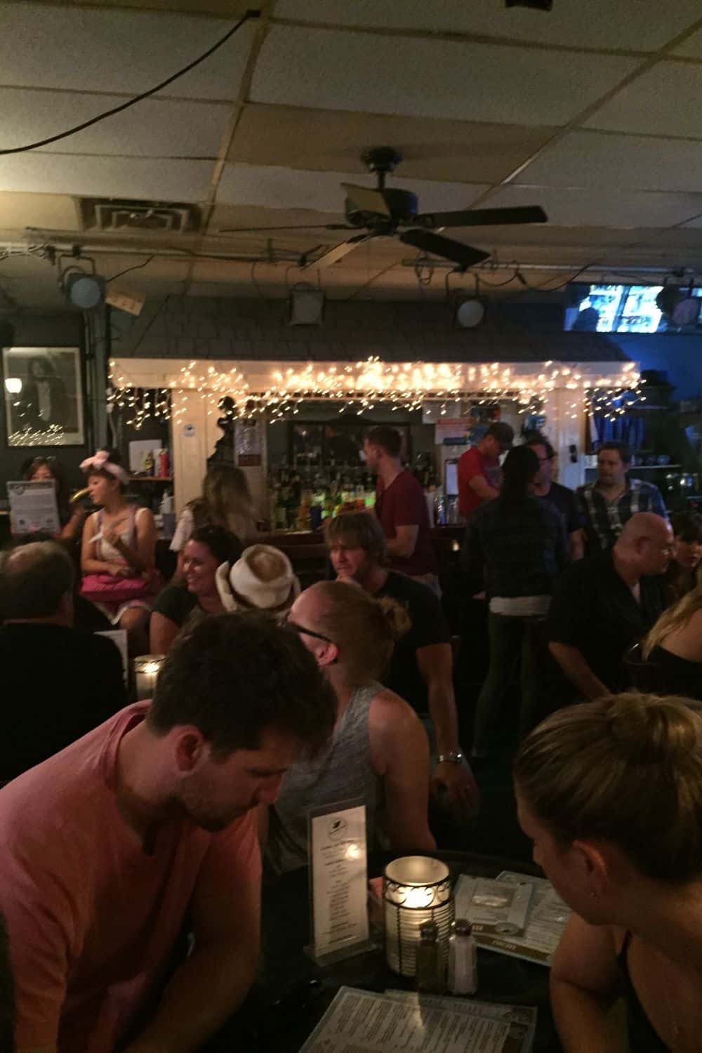 How To Get A Seat At The Bluebird Cafe Nashville Review Tips And Our   The Bar And Ambiance At The Bluebird During The Show We Saw 