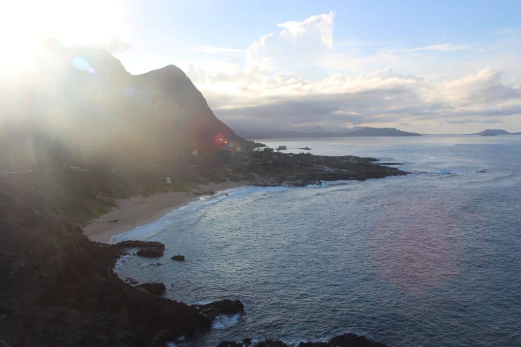Makapu'u Point, one of the best places to watch sunsets in Oahu