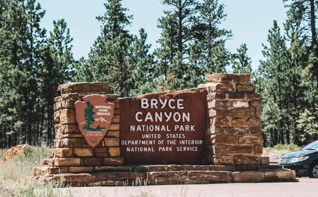 Bryce Canyon sign