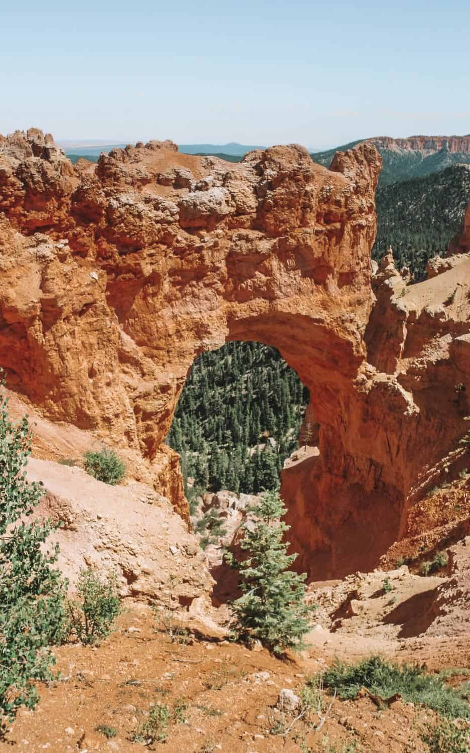 Bryce Canyon vs Grand Canyon, there are no arches in Grand Canyon