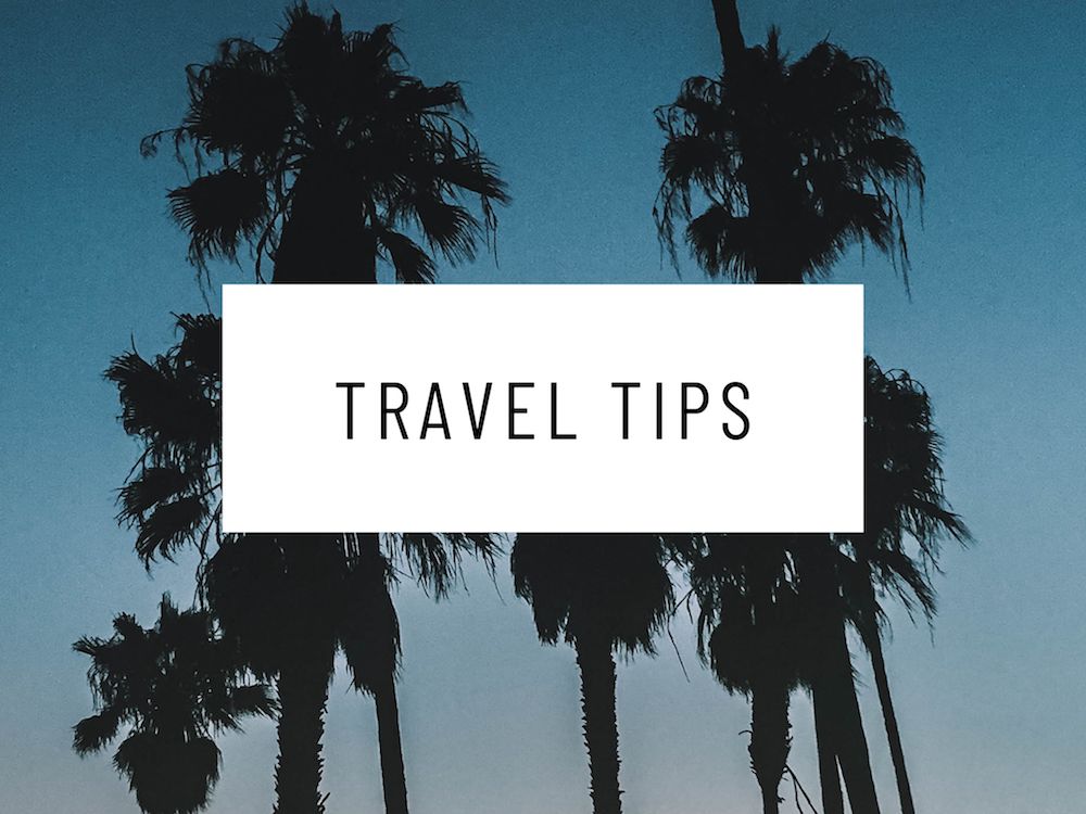 Travel tips tile